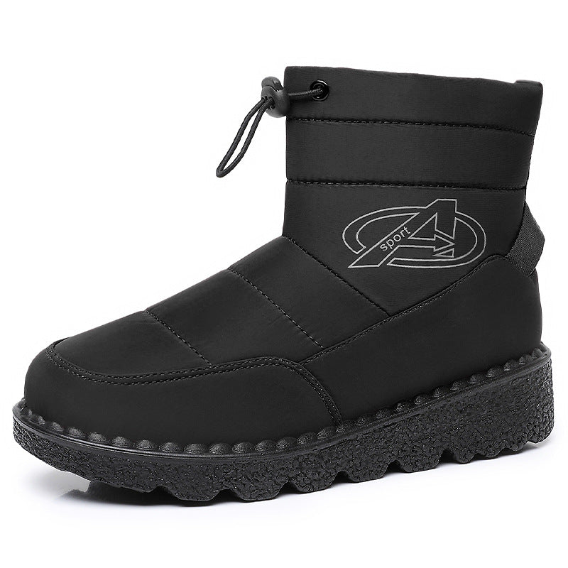 Damen Wärmende Winterboots mit rutschfester Sohle und praktischem Schnürsystem