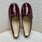 Damen Feine Ballerinas mit eleganten Schnürdetails