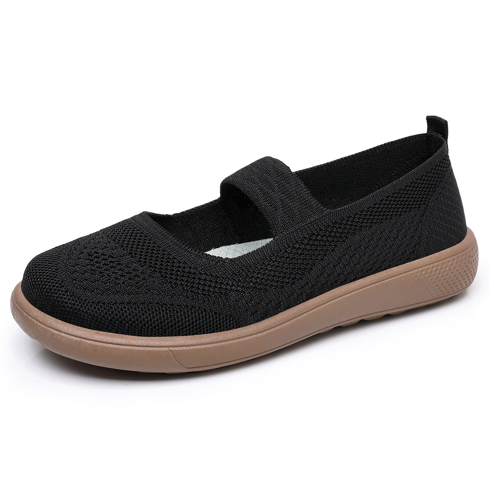 Damen Bequeme und elegante Ballerinas mit elastischem Riemen R&B