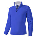 Herren Strickpullover mit modernem Reißverschluss und elastischem Saum R&B