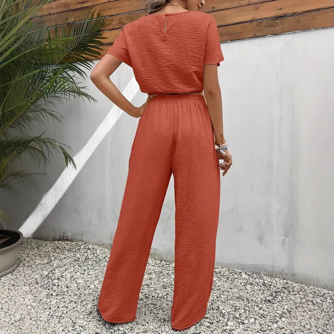 Damen lässiges Two-Piece Lounge-Set R&B
