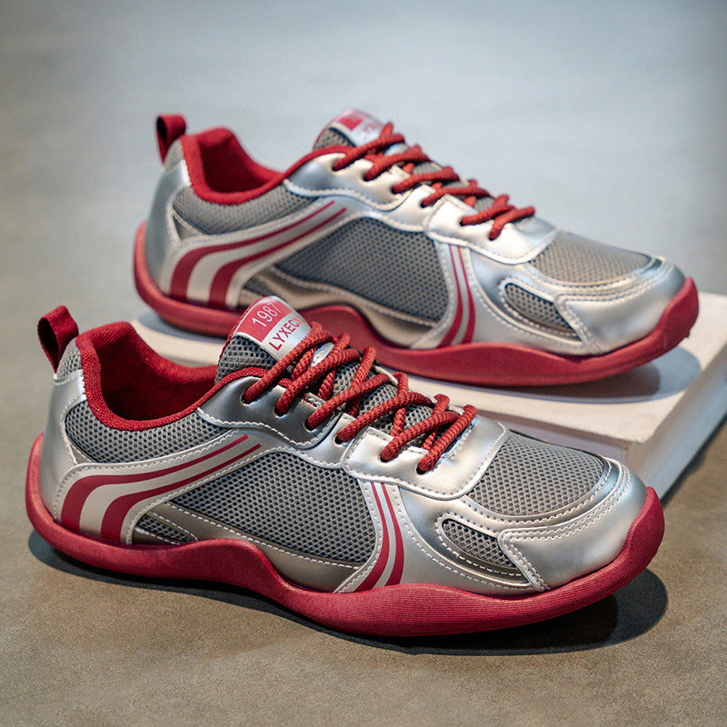 Damen Sportliche Lauf-Sneaker mit atmungsaktiver Mesh-Oberfläche und flexibler Sohle R&B