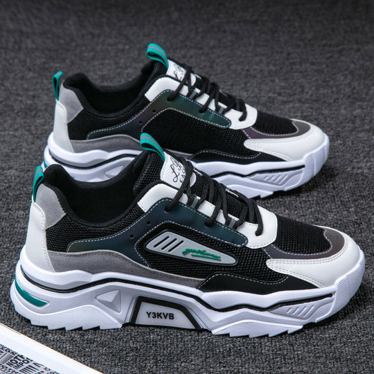 Damen Sportliche Dämpfungssneaker mit atmungsaktiver Mesh-Oberfläche R&B