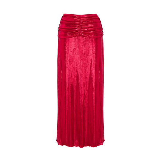 Damen Badeanzug mit off-shoulder Design und elegantem Rock R&B