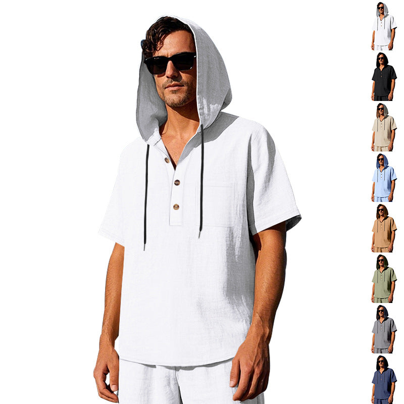 Herren lässiges Kapuzenshirt R&B