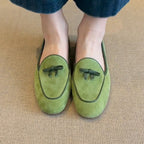 Damen Wildleder Slipper mit dekorativem Schleifendetail R&B
