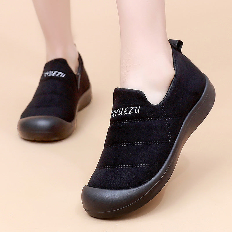 Damen Elegante Slip-On Schuhe mit atmungsaktivem Obermaterial und rutschfester Sohle R&B