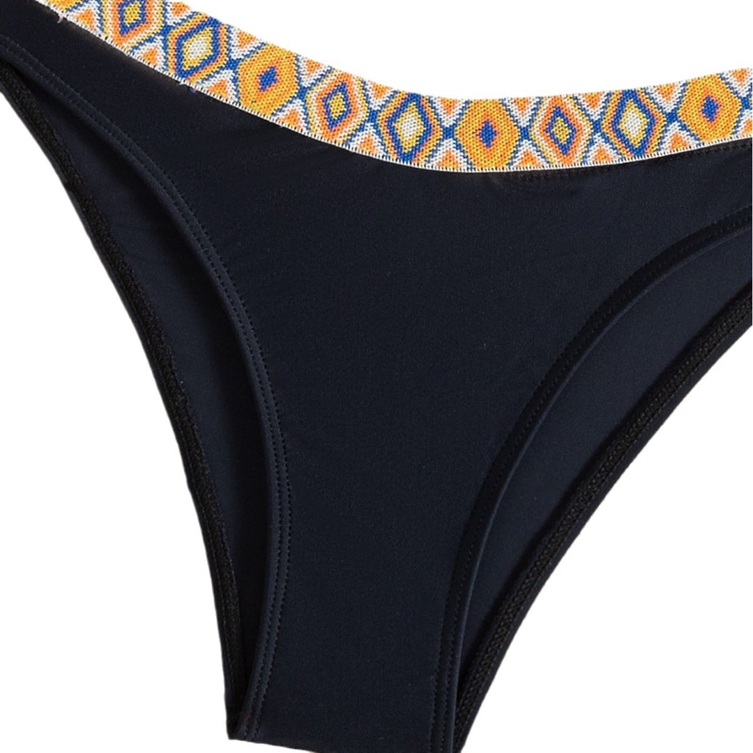 Damen Triangel-Bikini mit dekorativem Tribal-Band R&B
