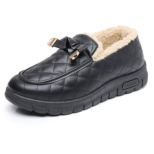 Damen Bequeme Hausschuhe mit kuscheligem Innenfutter R&B