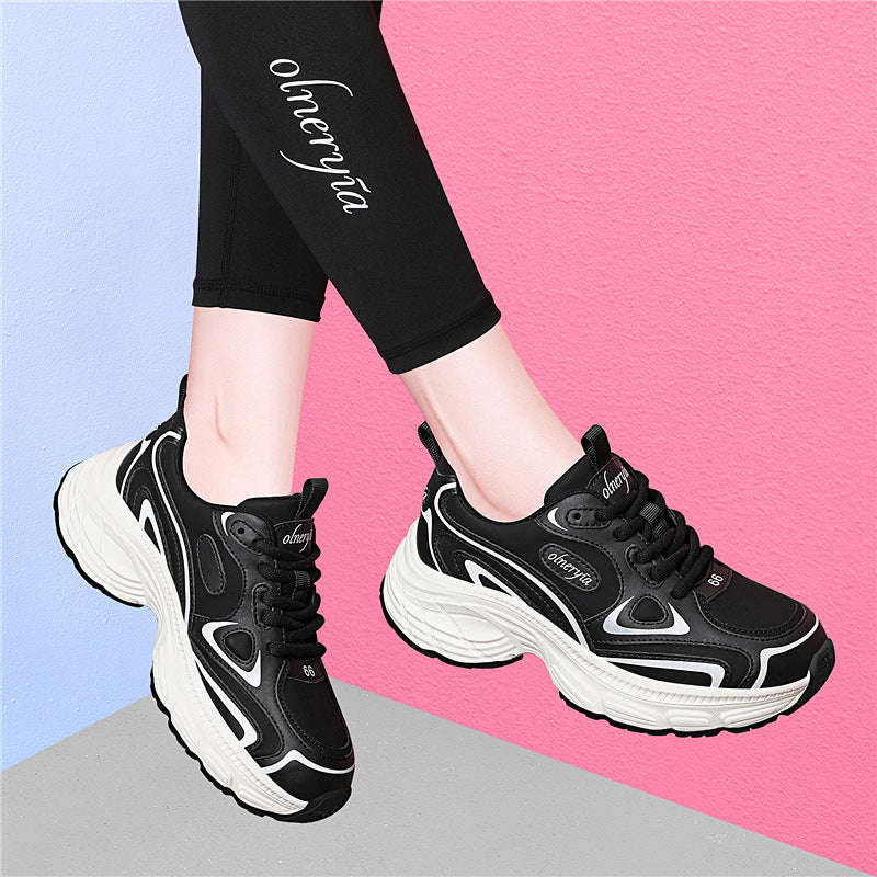 Damen Sportliche Chunky Sneakers mit dämpfender Sohle R&B
