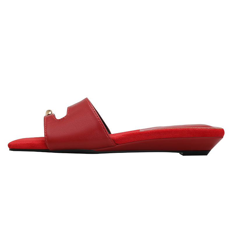 Damen Elegante und komfortable Slides mit modischen Akzenten R&B