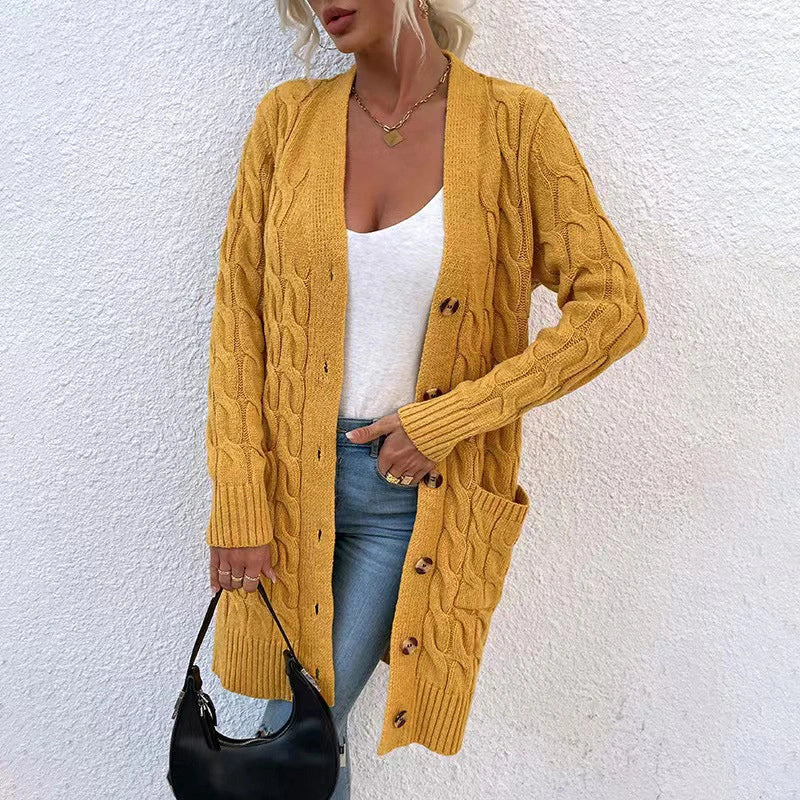 R&B | Klassische und Bequeme Allgemeine Strickjacke