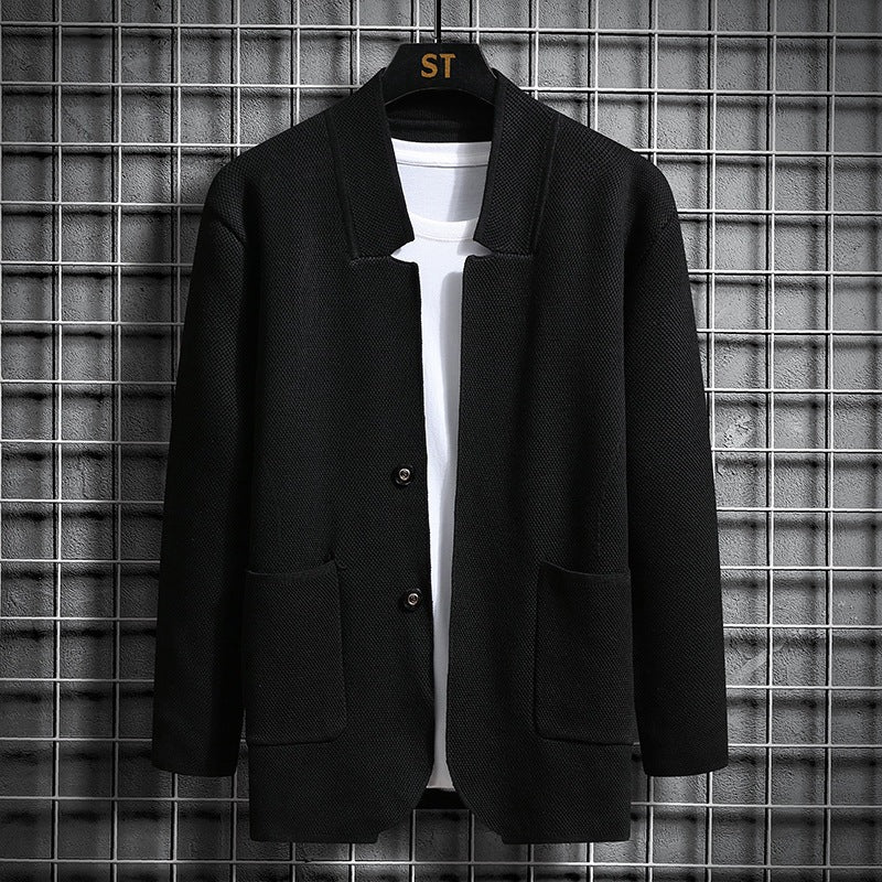 Damen elegante Jacke mit strukturiertem Design und praktischen Taschen R&B