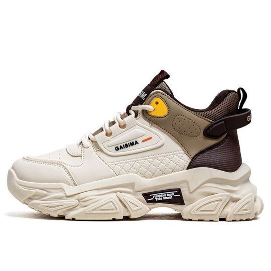 Damen Sportliche Chunky Sneakers mit atmungsaktiver Mesh-Oberfläche und stabiler Profilsohle R&B
