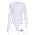 Damen Langarm-Bodysuit aus hautfreundlichem Stretchmaterial R&B