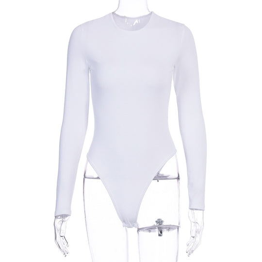 Damen Langarm-Bodysuit aus hautfreundlichem Stretchmaterial R&B