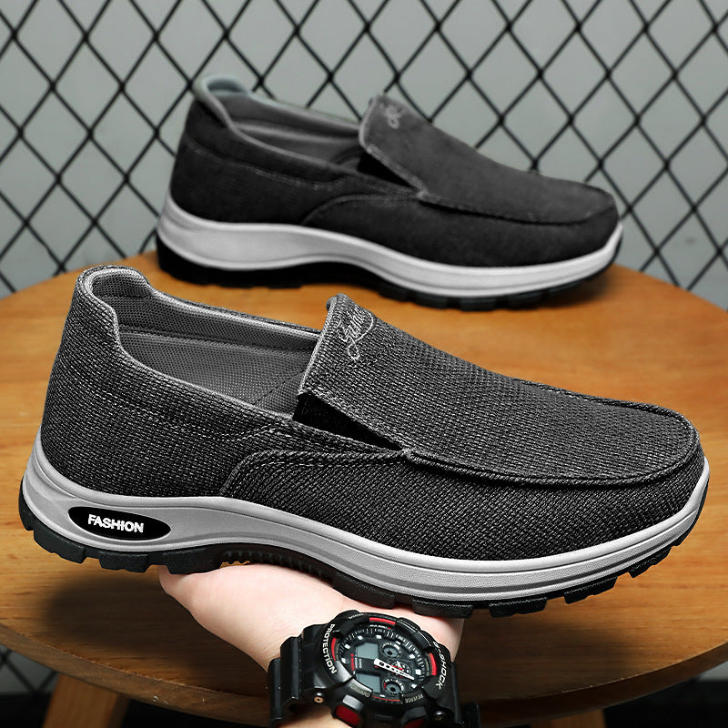 Damen Komfortable Slip-On Sneakers mit rutschfester Sohle R&B