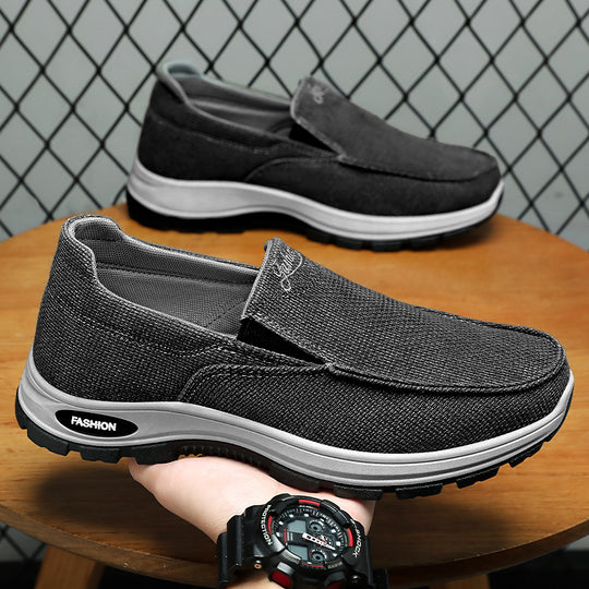 Damen Komfortable Slip-On Sneakers mit rutschfester Sohle R&B