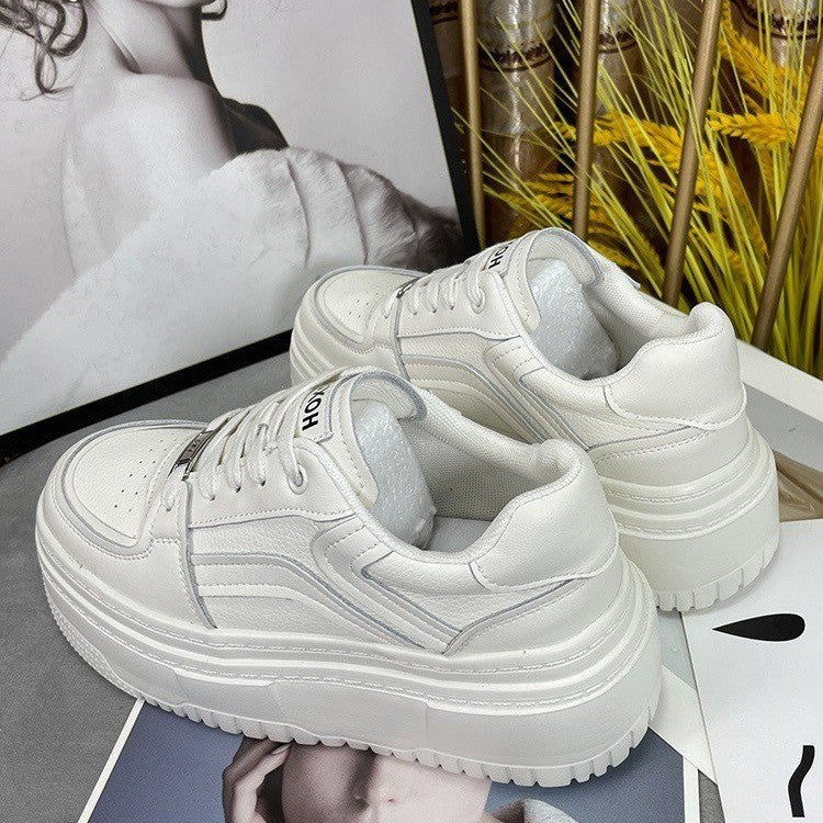 Damen Sportliche Plateausneaker mit modernem Design