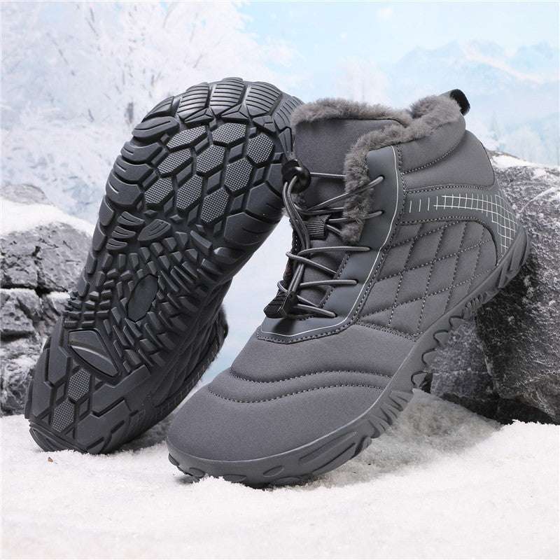 Damen isolierte Winterboots mit rutschfester Sohle und hohem Tragekomfort R&B