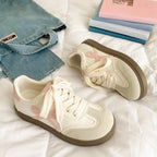 Damen Sneakers mit verspieltem Schleifen-Design und bequemer Sohle R&B