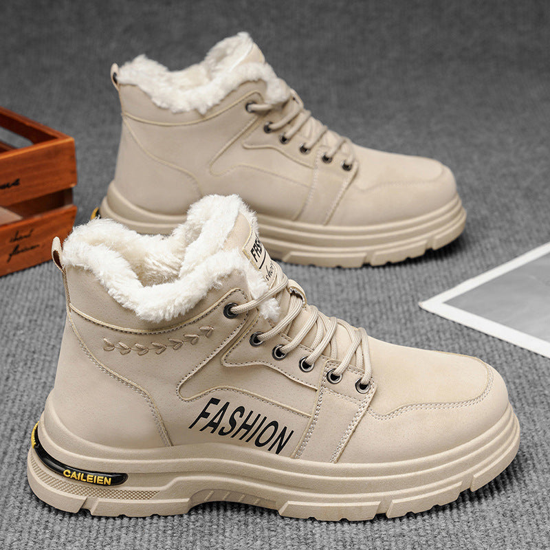 Damen Winterliche Schnürboots mit wärmendem Innenfutter und rutschfester Sohle R&B