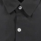 Herren Kreatives Langarmhemd mit asymmetrischem Design R&B