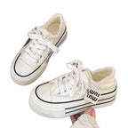 Damen Bequeme Plateausneaker mit trendigem Design und einzigartiger Textur