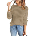 Damen Grobstrickpullover mit luftiger Struktur und modischem Schnitt R&B
