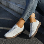 Damen Sneakers im sportlichen Retro-Stil mit rutschfester Sohle R&B