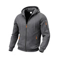 Herren funktionale Kapuzenjacke mit technischen Taschen R&B