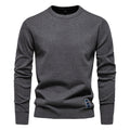 Herren Strickpullover aus hochwertiger Baumwollmischung mit angenehmer Passform