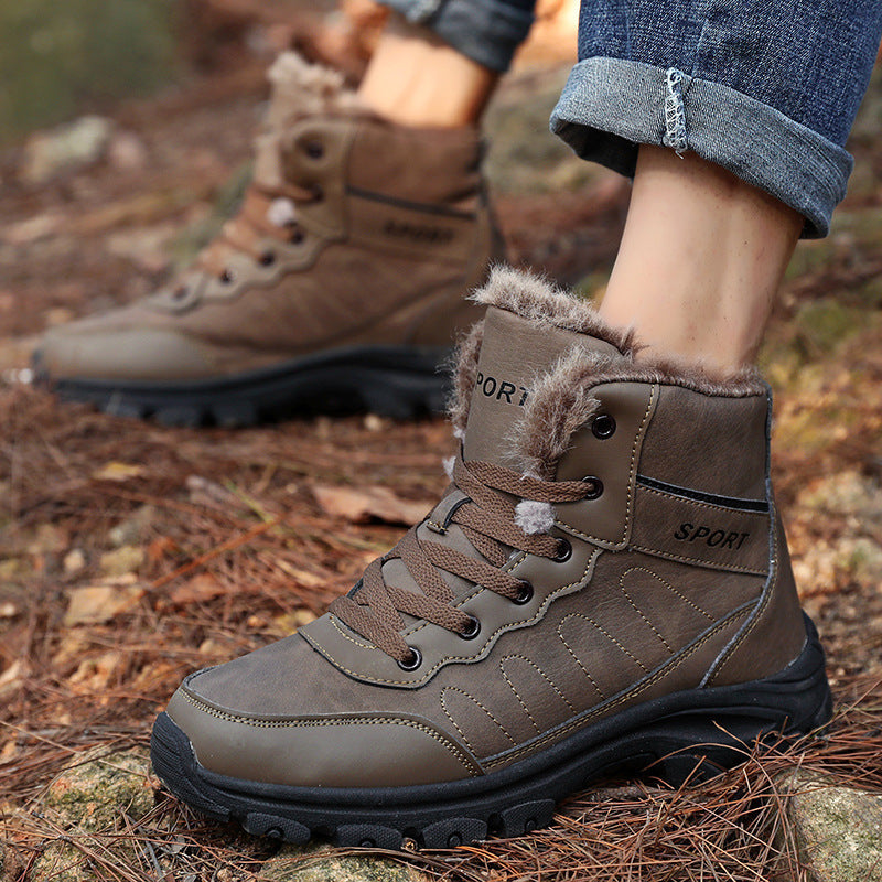Damen Thermo-Winterstiefel mit isolierendem Innenfutter und rutschfester Sohle R&B