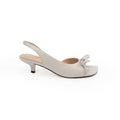 Damen Slingback-Pumps mit modischem Knoten-Detail und komfortablem Absatz