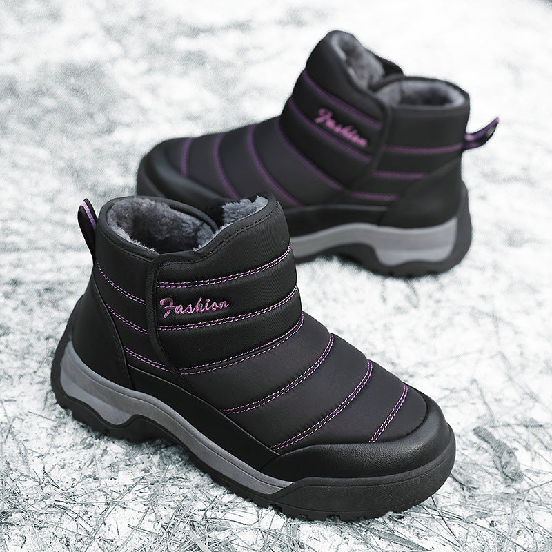 Damen Winterstiefel mit isolierter Innenpolsterung R&B