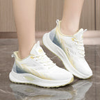 Damen Sportliche Laufschuhe mit atmungsaktivem Obermaterial und rutschfester Sohle R&B