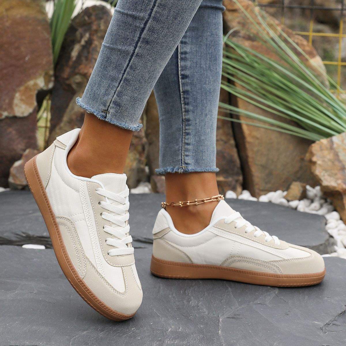 Damen Sportliche Sneaker im urbanen Stil