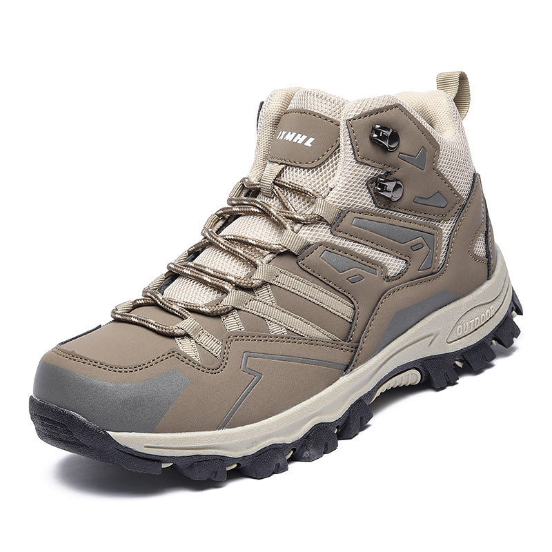 Damen Hohe Wanderstiefel mit innovativem Schnellschnürsystem und rutschfester Sohle R&B