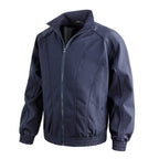 Herren Freizeitjacke mit hochschließendem Kragen und elastischem Bund R&B