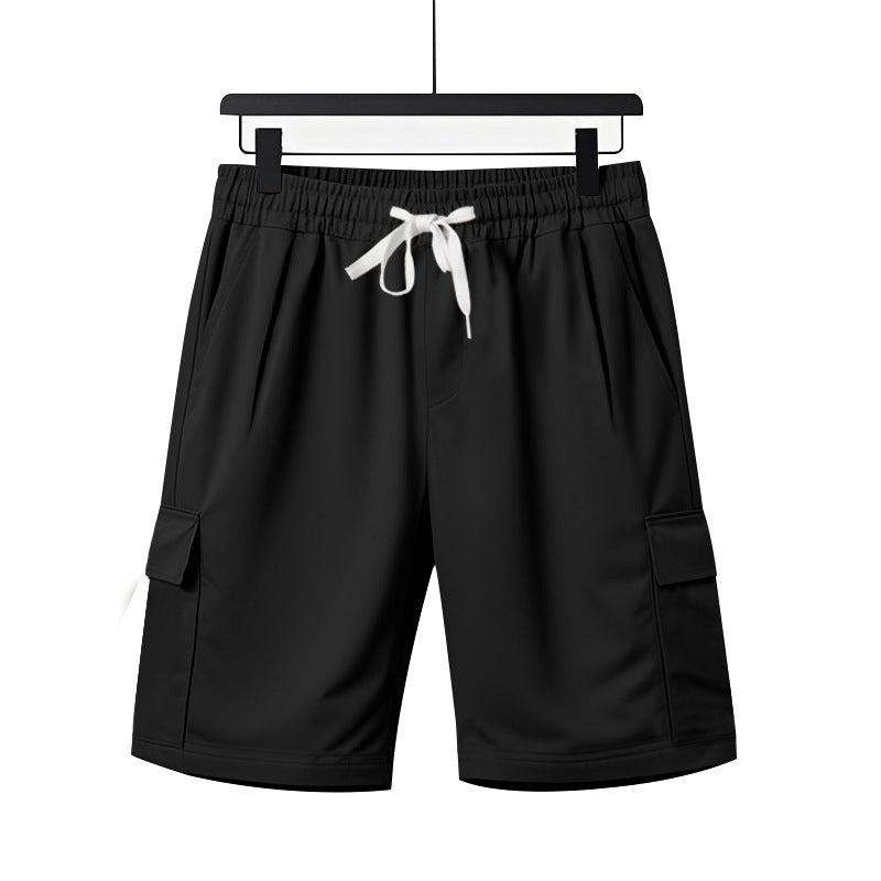 Herren Cargo-Shorts mit elastischem Bund und praktischen Seitentaschen R&B