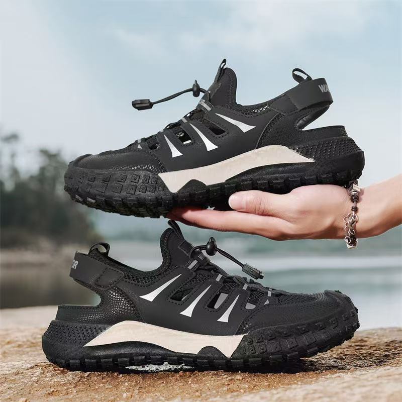 Damen Atmungsaktive Outdoor-Sandalen mit Schnellschnürsystem R&B