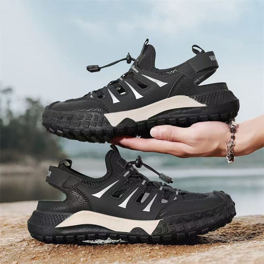 Damen Atmungsaktive Outdoor-Sandalen mit Schnellschnürsystem R&B