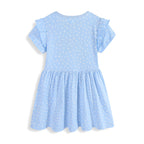 Mädchen Sommerkleid mit niedlichem Einhornmotiv und Rüschendetails R&B