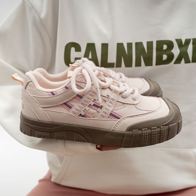 Damen Trendige Sneakers mit luftiger Mesh-Oberfläche und komfortabler Sohle