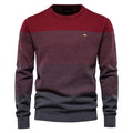 Herren Strickpullover mit komfortabler Struktur und eleganten Farbblöcken