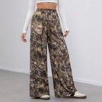 Damen weite Camouflage-Hose R&B