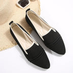 Damen elegante und bequeme Slip-On Ballerinas R&B