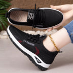 Damen Atmungsaktive Freizeit-Laufschuhe mit flexiblem Obermaterial