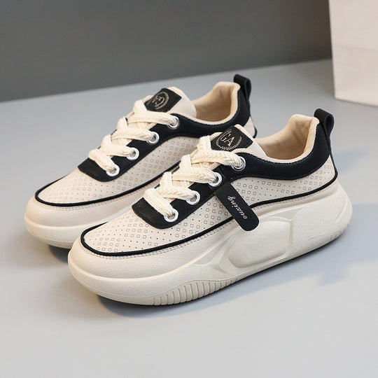 Damen Sportliche Sneakers mit atmungsaktiven Mesh-Einsätzen und rutschfester Sohle R&B