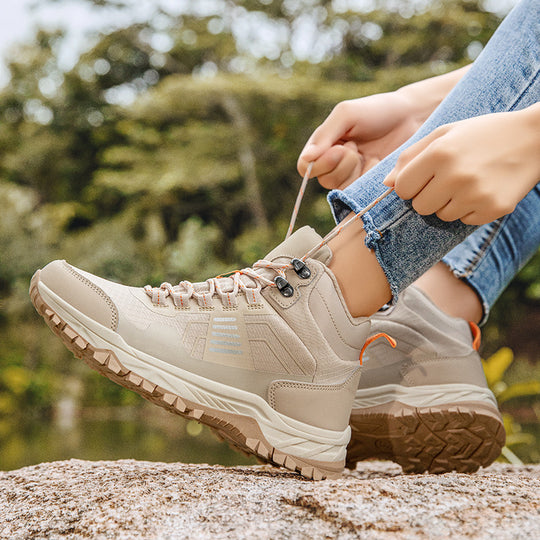 Damen Multifunktionale Wanderschuhe mit rutschfester Sohle und isolierendem Innenfutter R&B